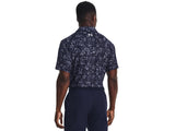 Under Armour Men's UA Playoff 3.0 Printed Polo Apparel - Breathable and Stretchy