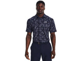 Under Armour Men's UA Playoff 3.0 Printed Polo Apparel - Breathable and Stretchy