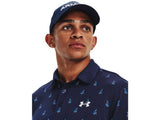 Under Armour Men's UA Playoff 3.0 Printed Polo Apparel - Breathable and Stretchy