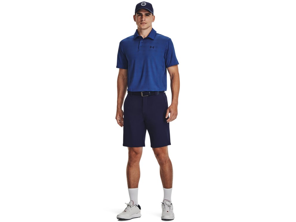 Under Armour Men's UA Playoff 3.0 Printed Polo Apparel - Breathable and Stretchy