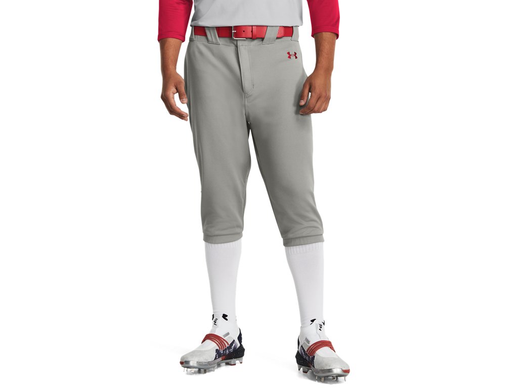 Under Armour Mens UA Utility Pro Piped Knicker Baseball Pants - Lightweight and Durable