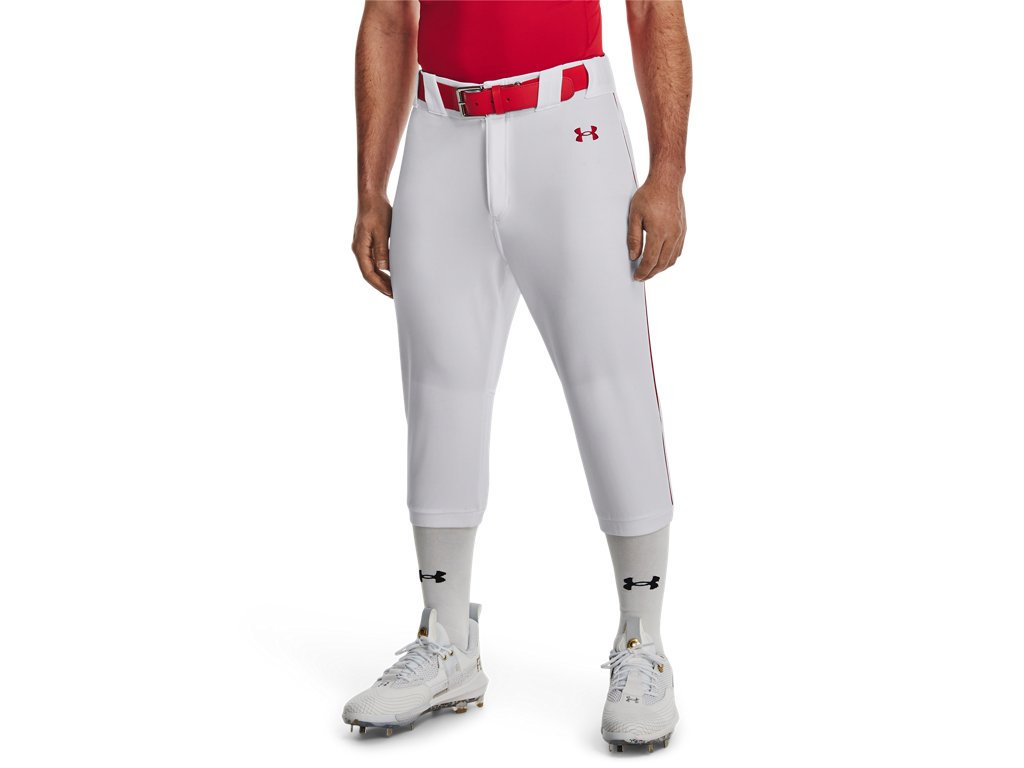 Under Armour Mens UA Utility Pro Piped Knicker Baseball Pants - Lightweight and Durable