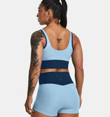 Under Armour Womens Meridian Fitted Crop Tank - Breathable Performance Fabric