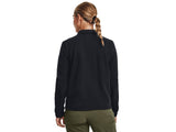Under Armour Womens Rival Fleece Tactical Job Quarter Zip - Ultra-Soft and Warm