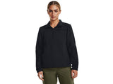 Under Armour Womens Rival Fleece Tactical Job Quarter Zip - Ultra-Soft and Warm