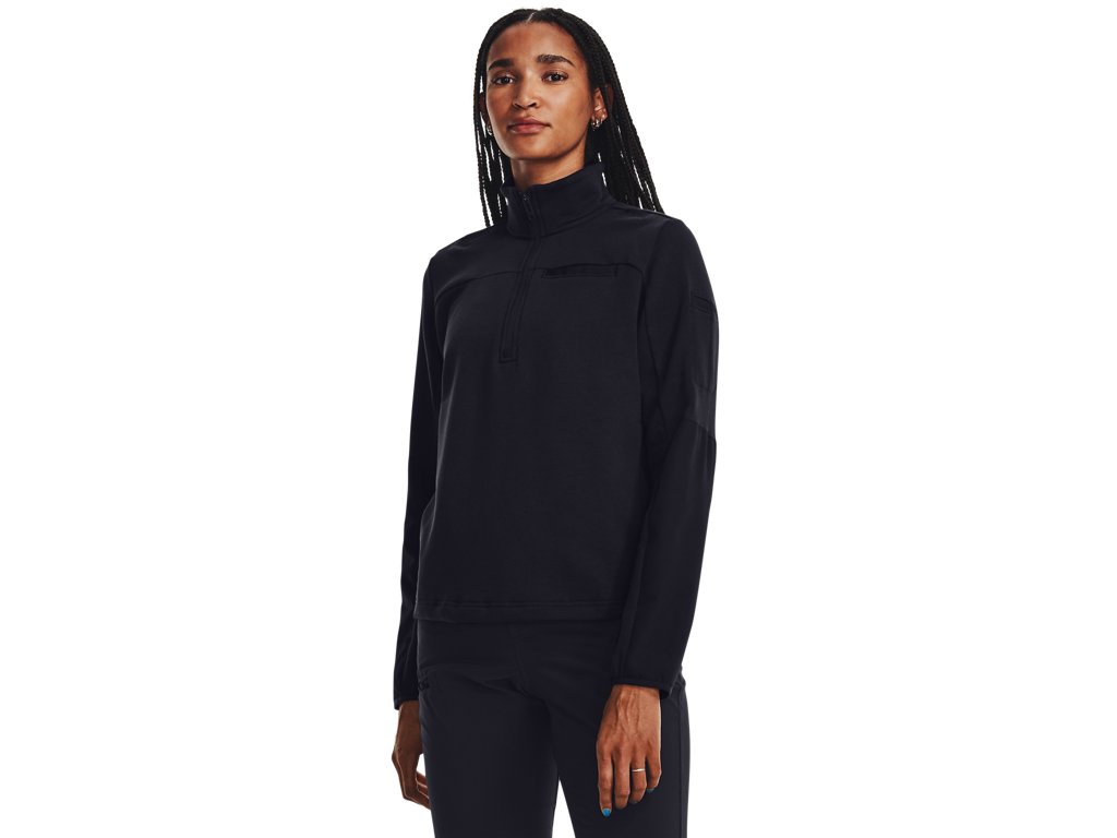 Under Armour Womens Rival Fleece Tactical Job Quarter Zip - Ultra-Soft and Warm