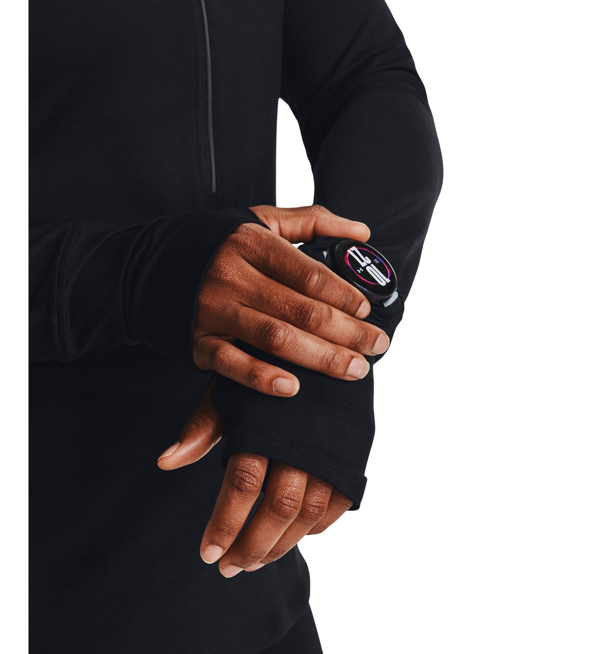 Under Armour Womens Qualifier Run Half Zip - 4-Way Stretch Material
