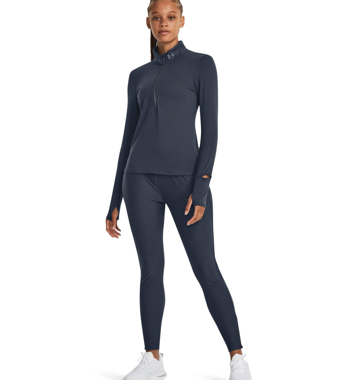 Under Armour Womens Qualifier Run Half Zip - 4-Way Stretch Material