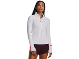 Under Armour Womens Qualifier Run Half Zip - 4-Way Stretch Material