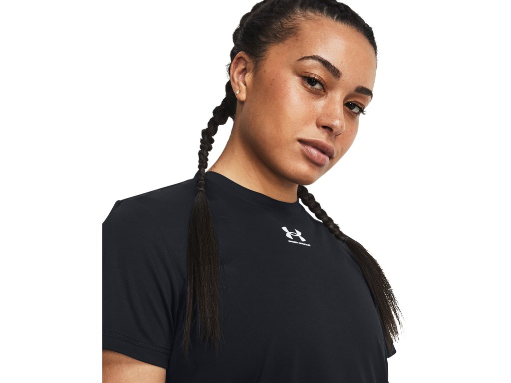 Under Armour Women Challenger Pro Training Short Sleeve Shirt - Breathable and Quick-Drying