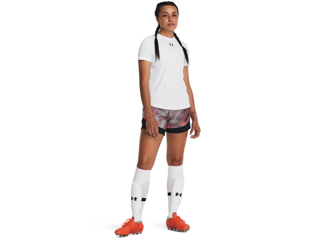 Under Armour Women Challenger Pro Training Short Sleeve Shirt - Breathable and Quick-Drying