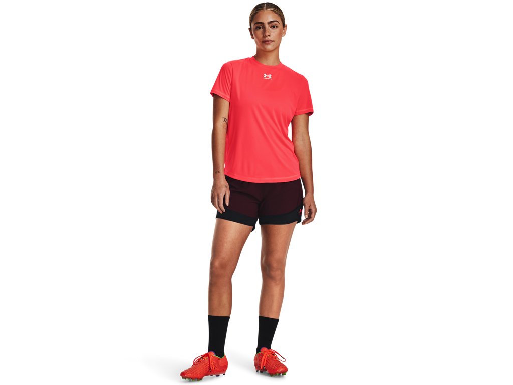 Under Armour Women Challenger Pro Training Short Sleeve Shirt - Breathable and Quick-Drying