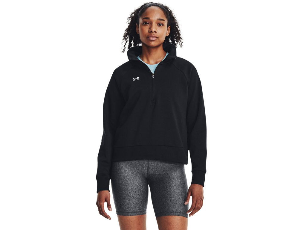 Under Armour Womens UA Rival Fleece Half Zip - Ultra-Soft Cotton Blend