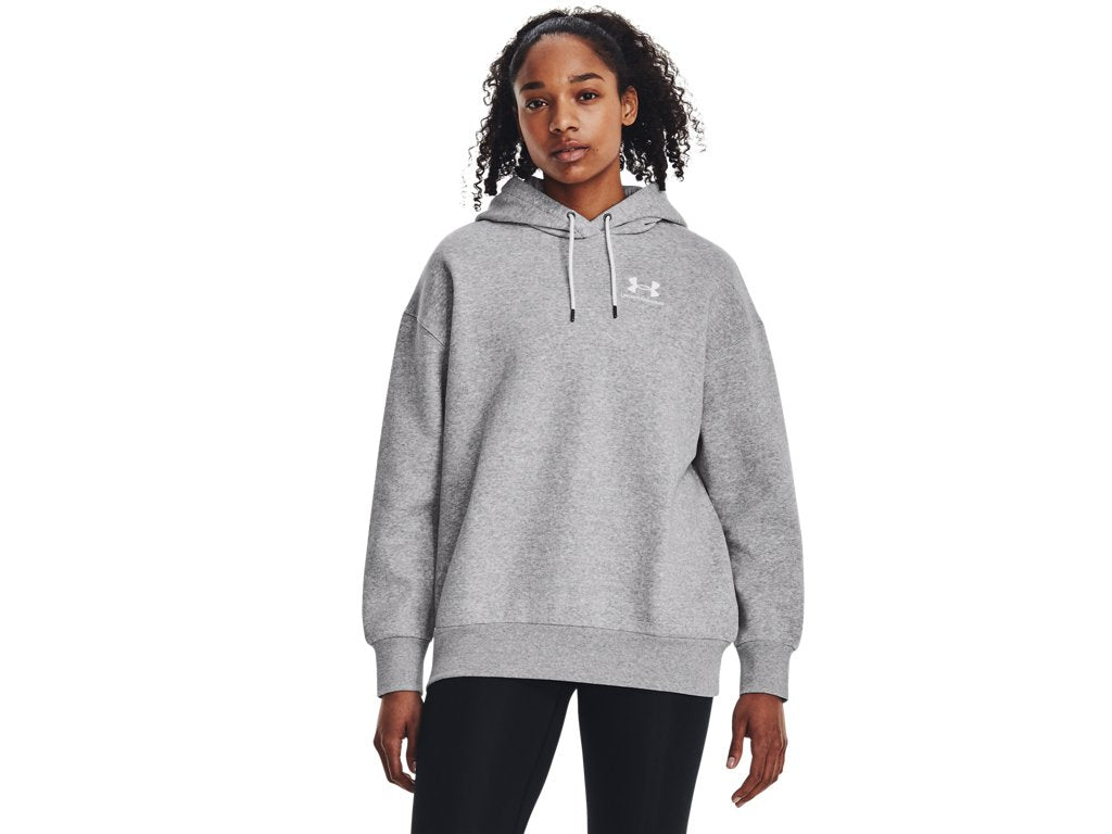 Under Armour Womens Icon Fleece Oversized Hoodie - Ultra-Soft Warmth