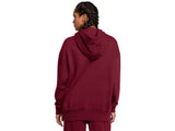 Under Armour Womens Icon Fleece Oversized Hoodie - Ultra-Soft Warmth