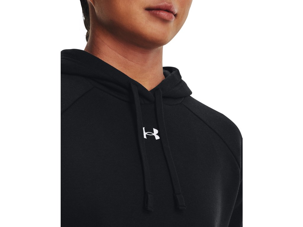 Under Armour Womens Rival Fleece Hoodie - Ultra-Soft Cotton-Blend Fleece