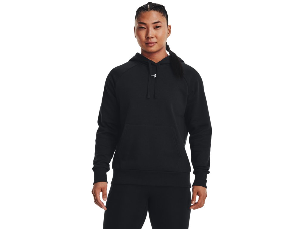 Under Armour Womens Rival Fleece Hoodie - Ultra-Soft Cotton-Blend Fleece