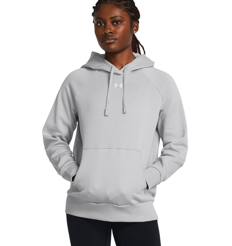 Under Armour Womens Rival Fleece Hoodie - Ultra-Soft Cotton-Blend Fleece
