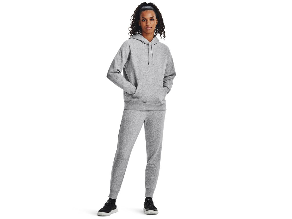 Under Armour Womens Rival Fleece Hoodie - Ultra-Soft Cotton-Blend Fleece