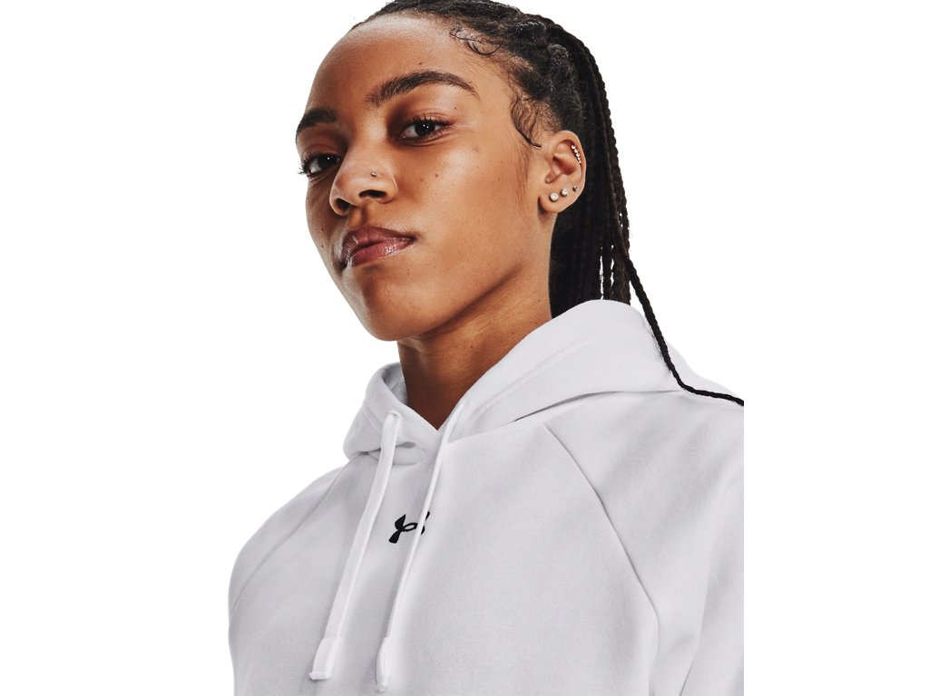 Under Armour Womens Rival Fleece Hoodie - Ultra-Soft Cotton-Blend Fleece
