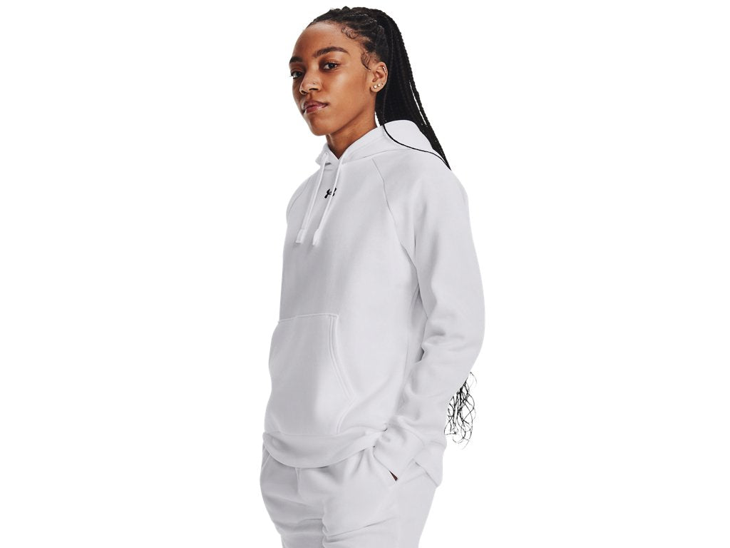 Under Armour Womens Rival Fleece Hoodie - Ultra-Soft Cotton-Blend Fleece