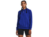 Under Armour Womens Rival Fleece Hoodie - Ultra-Soft Cotton-Blend Fleece