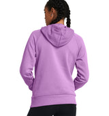 Under Armour Womens Rival Fleece Hoodie - Ultra-Soft Cotton-Blend Fleece