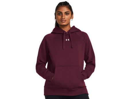 Under Armour Womens Rival Fleece Hoodie - Ultra-Soft Cotton-Blend Fleece
