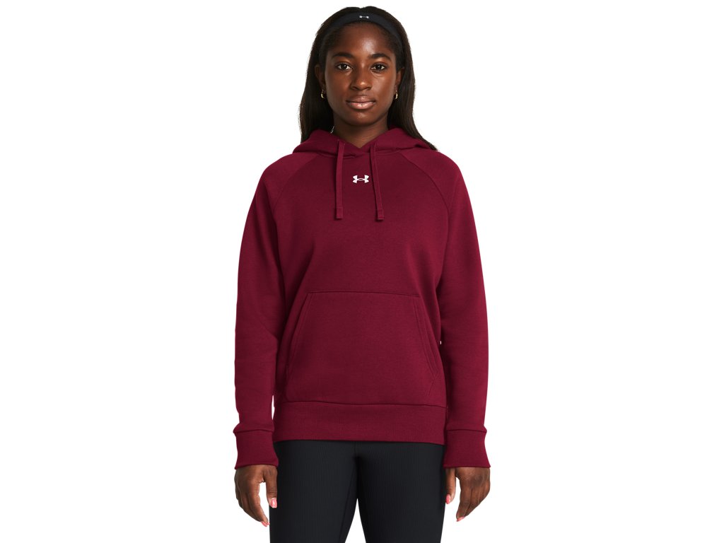 Under Armour Womens Rival Fleece Hoodie - Ultra-Soft Cotton-Blend Fleece