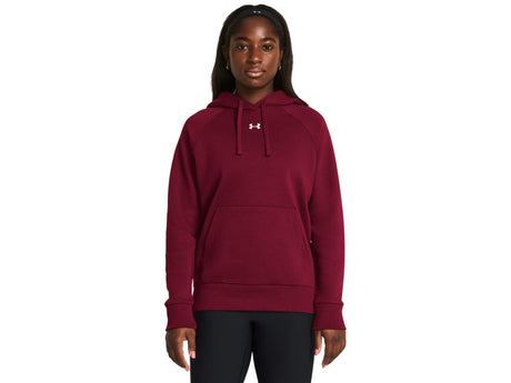 Under Armour Womens Rival Fleece Hoodie - Ultra-Soft Cotton-Blend Fleece