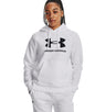Under Armour Womens Rival Fleece Big Logo Hoodie - Ultra-Soft Cotton Blend