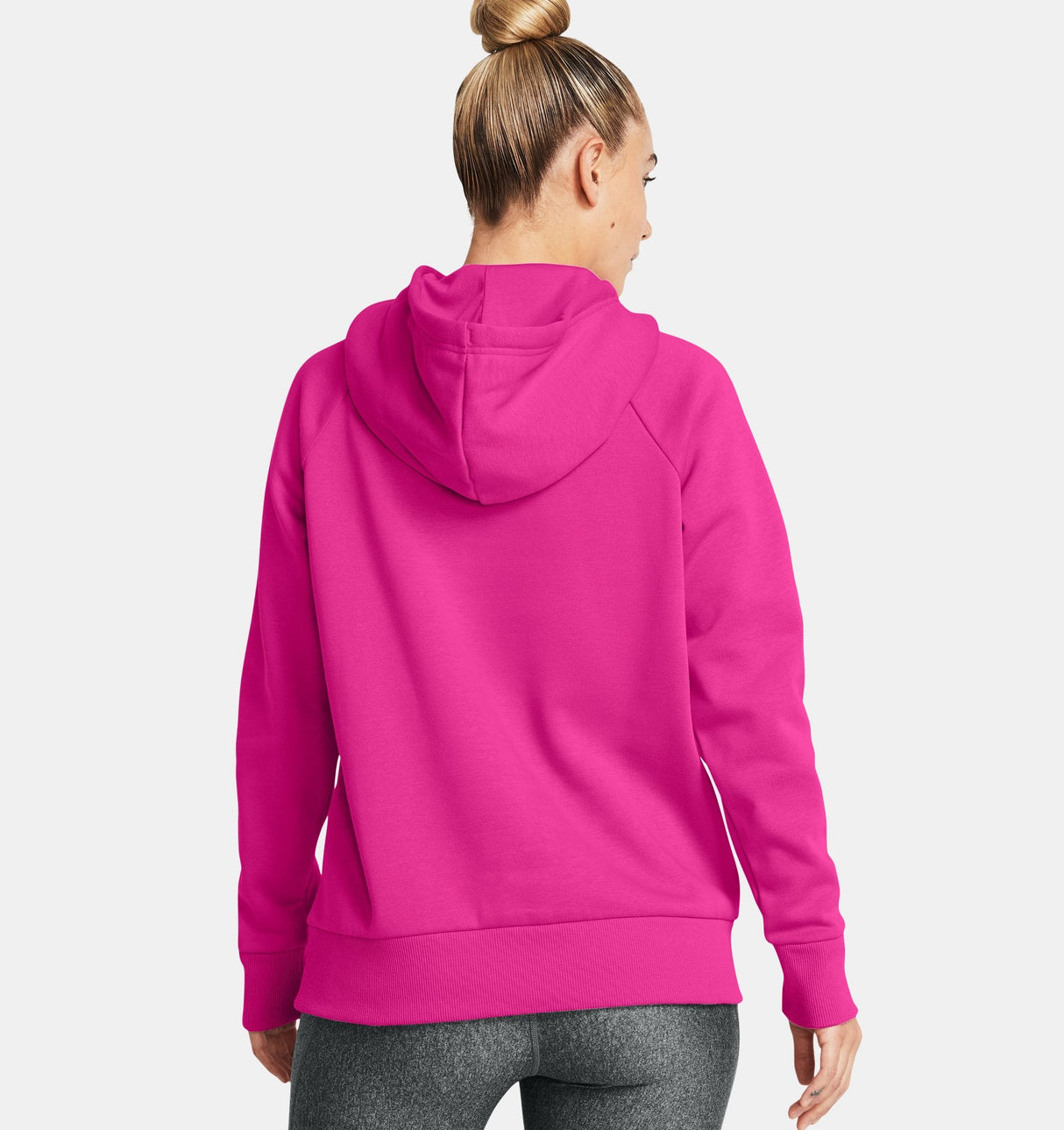 Under Armour Womens Rival Fleece Big Logo Hoodie - Ultra-Soft Cotton Blend