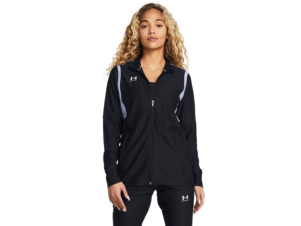 Under Armour Women Challenger Track Jacket Apparel - Breathable and Sweat-Wicking
