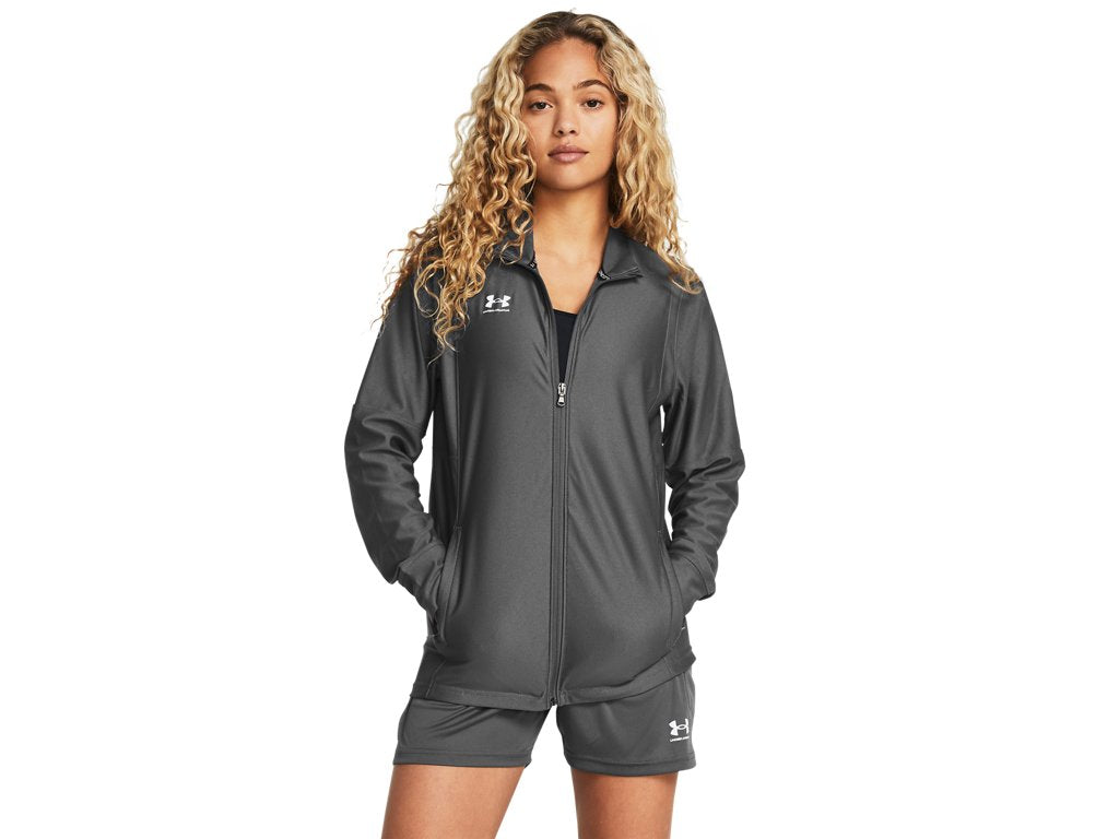 Under Armour Women Challenger Track Jacket Apparel - Breathable and Sweat-Wicking