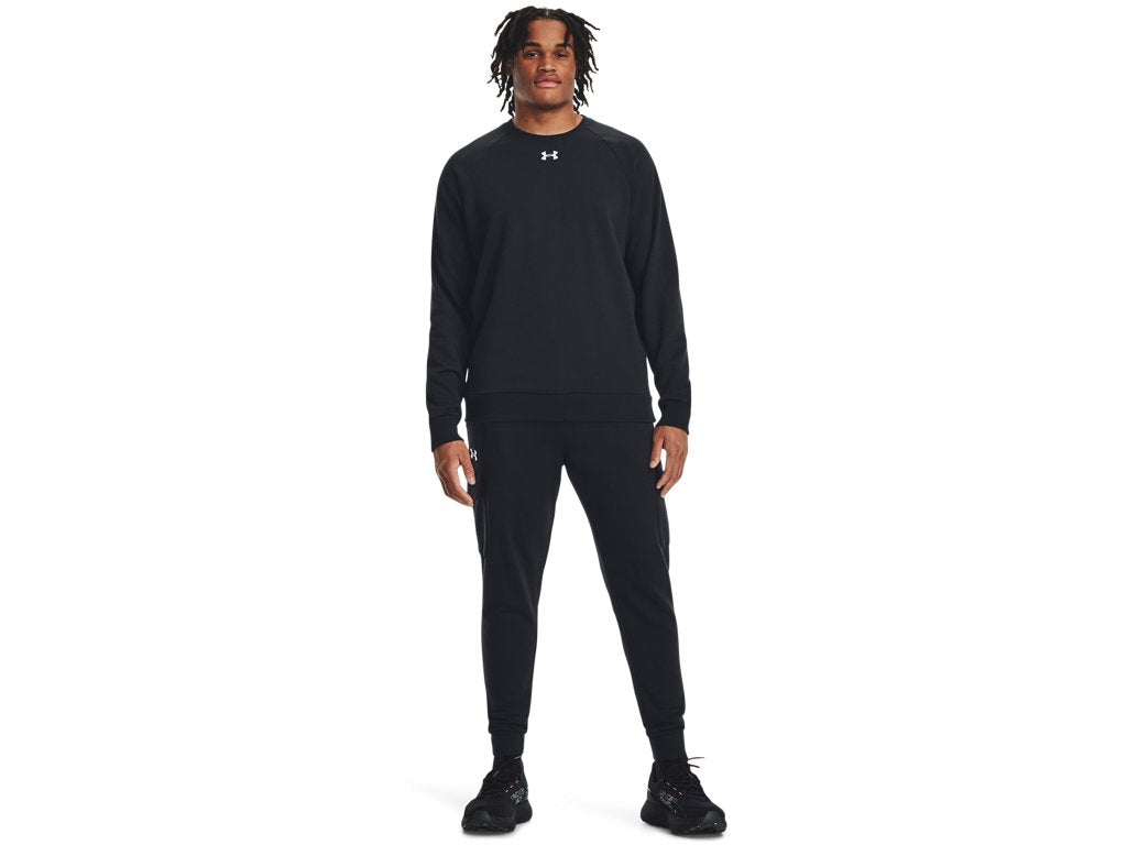 Under Armour Mens UA Rival Fleece Crew Apparel - Ultra-Soft Comfort