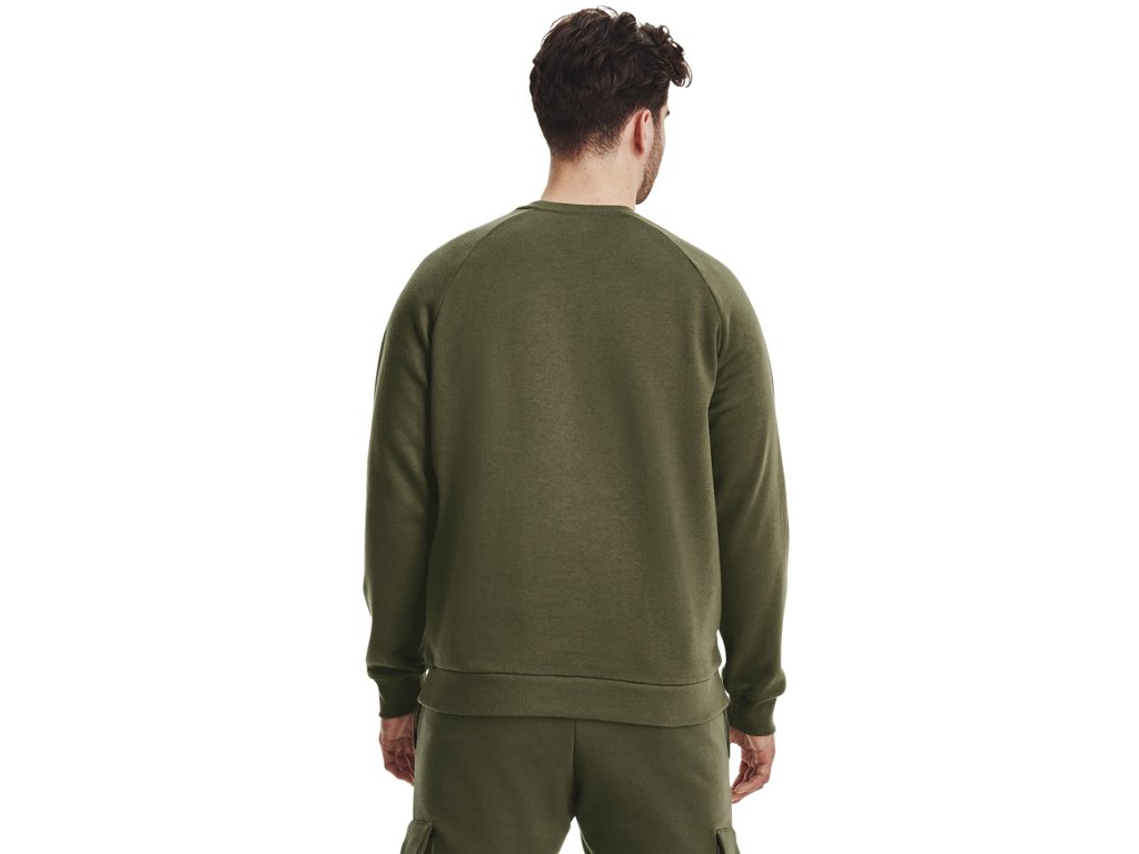 Under Armour Mens UA Rival Fleece Crew Apparel - Ultra-Soft Comfort