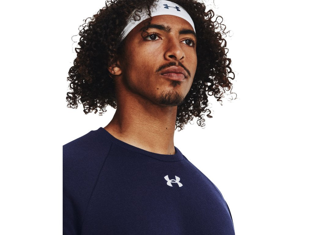 Under Armour Mens UA Rival Fleece Crew Apparel - Ultra-Soft Comfort