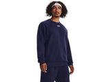 Under Armour Mens UA Rival Fleece Crew Apparel - Ultra-Soft Comfort