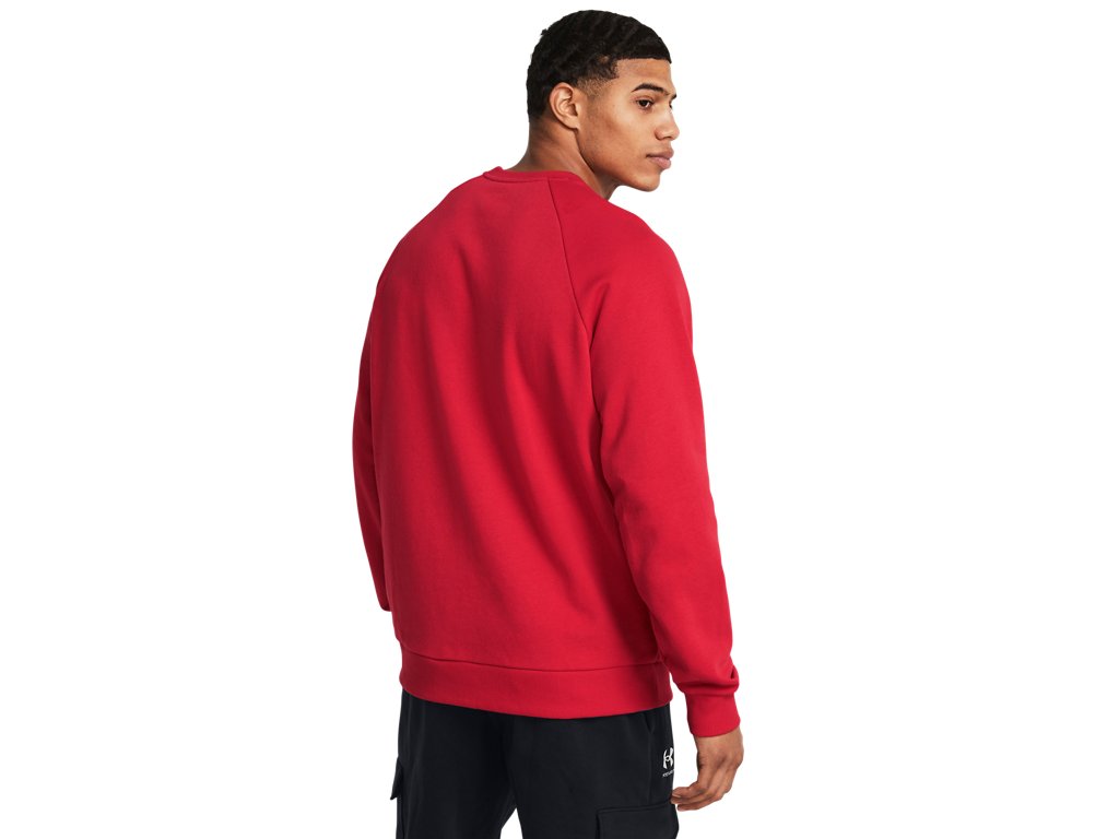 Under Armour Mens UA Rival Fleece Crew Apparel - Ultra-Soft Comfort