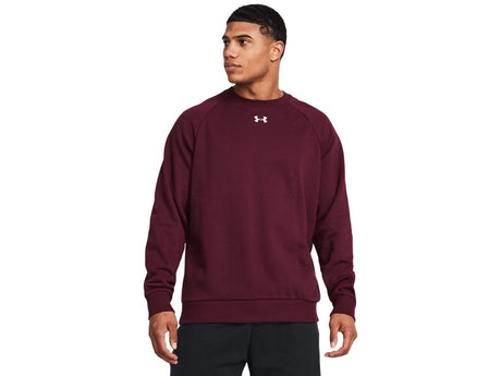 Under Armour Mens UA Rival Fleece Crew Apparel - Ultra-Soft Comfort