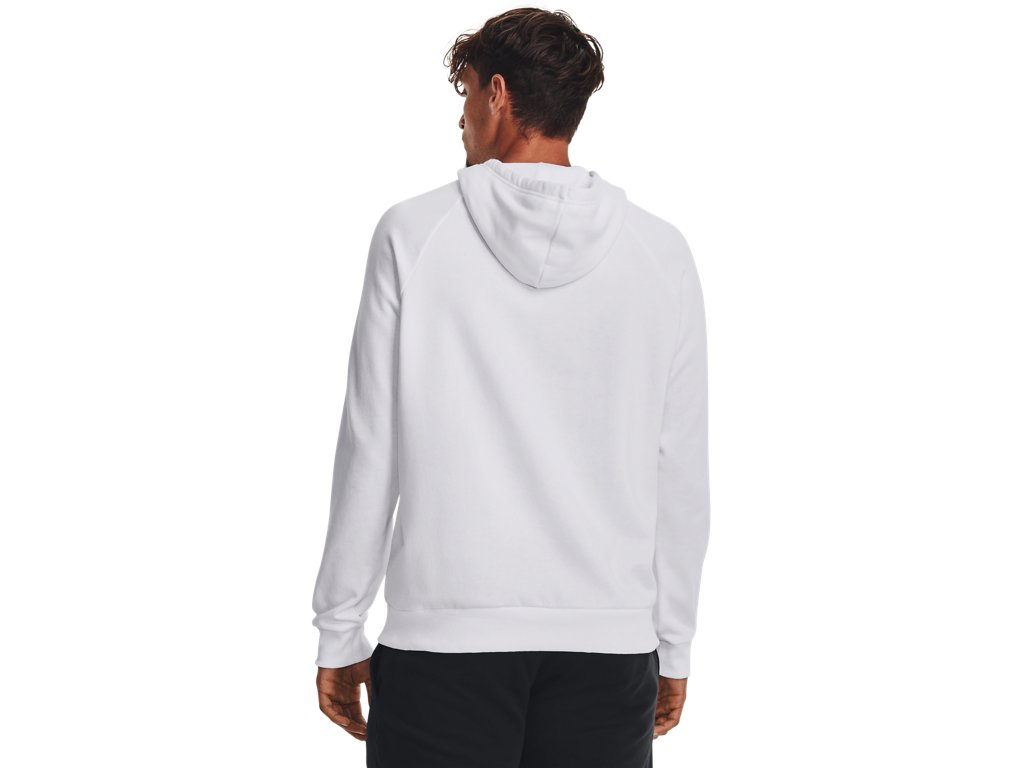 Under Armour Mens Rival Fleece Logo Hoodie - Ultra-Soft Cotton Blend