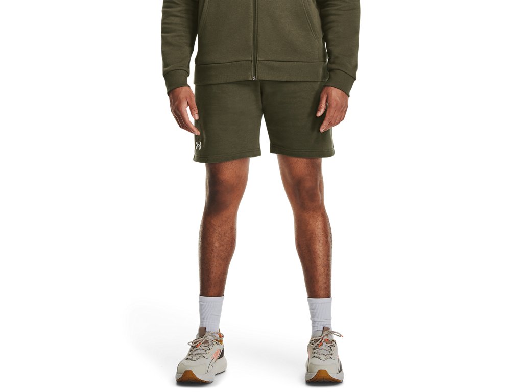 Under Armour Mens Rival Fleece Shorts - Ultra-Soft Cotton Blend