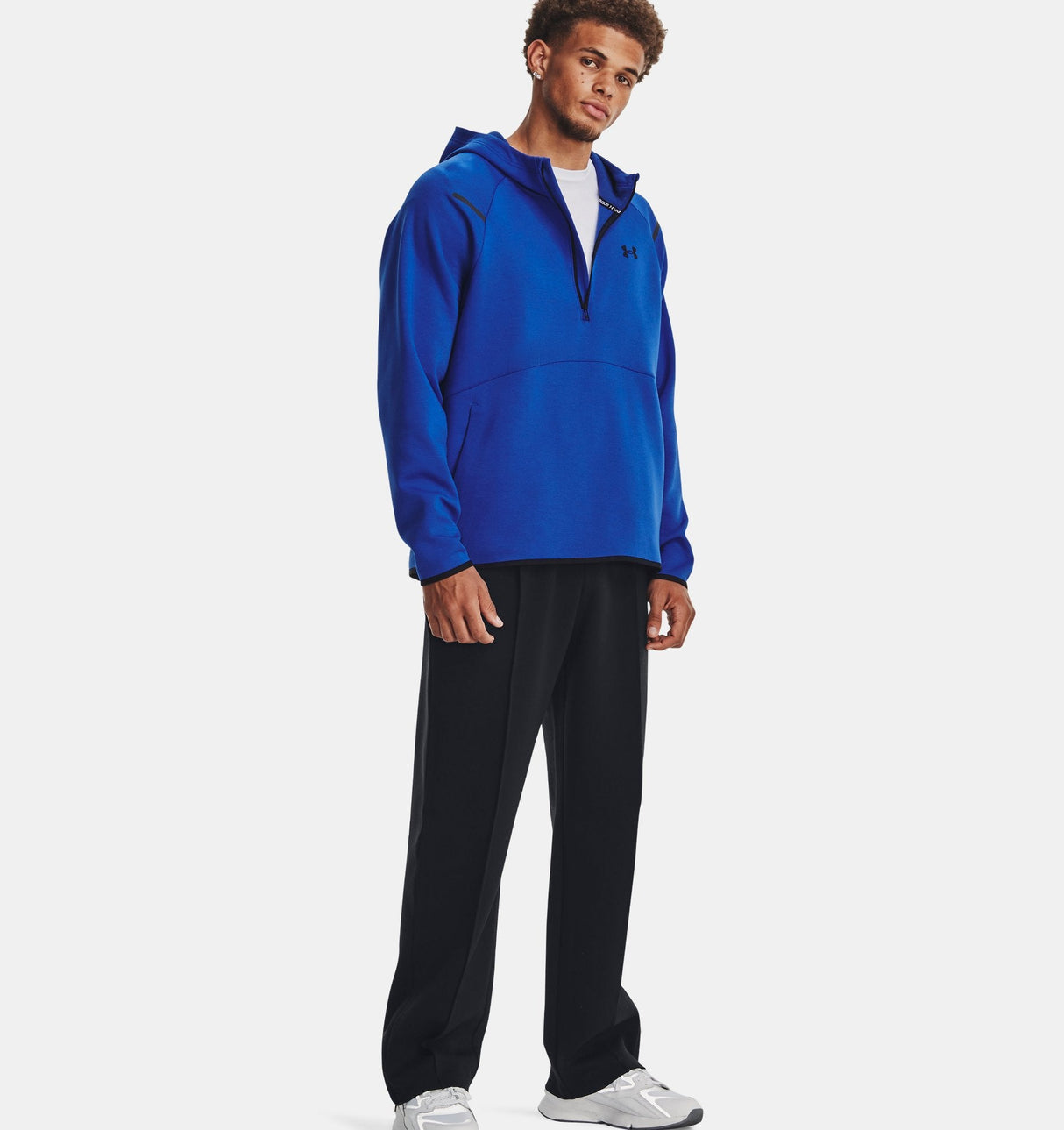 Under Armour Mens Unstoppable Fleece Hoodie - Breathable and Stretchy