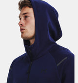 Under Armour Mens Unstoppable Fleece Hoodie - Breathable and Stretchy