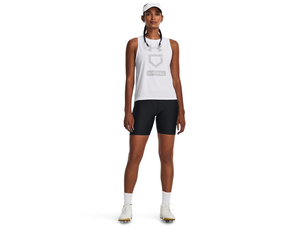 Under Armour Women Utility Po Slider Shorts - Super-Light and Breathable