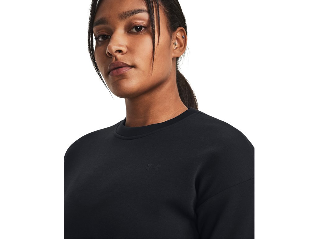 Under Armour Women's Unstoppable Fleece Crew Apparel - Breathable and Flexible
