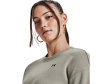 Under Armour Women's Unstoppable Fleece Crew Apparel - Breathable and Flexible