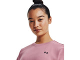 Under Armour Women's Unstoppable Fleece Crew Apparel - Breathable and Flexible