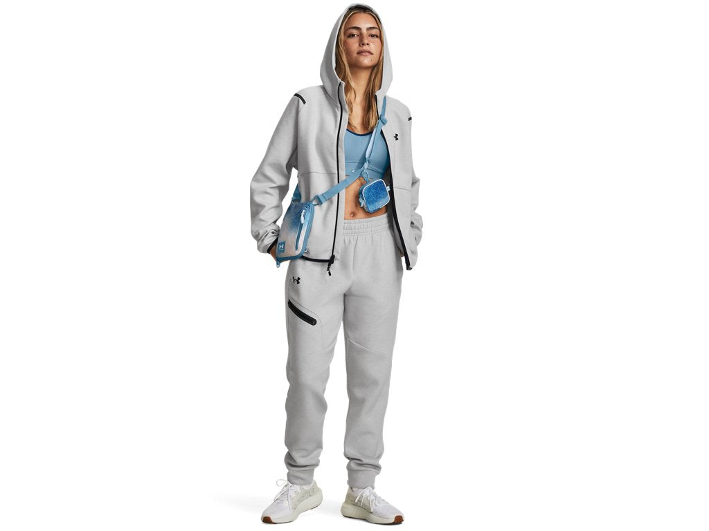 Under Armour Women Unstoppable Fleece Full-Zip Jacket - Superior Comfort and Mobility