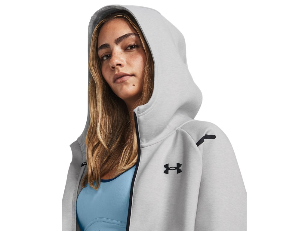 Under Armour Women Unstoppable Fleece Full-Zip Jacket - Superior Comfort and Mobility